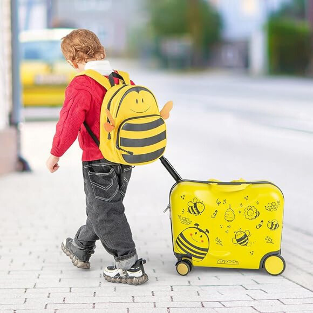 Kids rolling luggage on sale