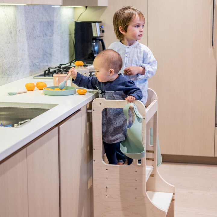 Adjustable Kitchen Helper \ Toddler Learning Tower - Made In Canada