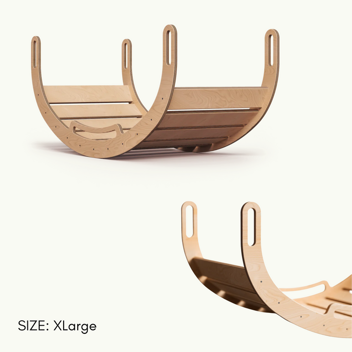 Wooden Rocker Arch Climber – Montessori Play Arch - Made in Canada