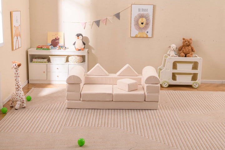 9-Piece Kids Play Couch