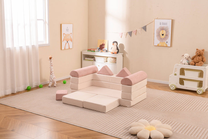 9-Piece Kids Play Couch