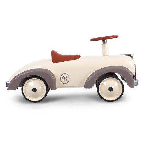 Baghera Speedster ride-on car in silk grey