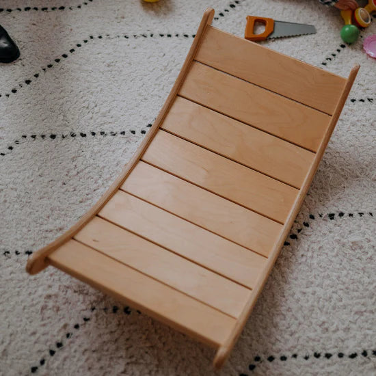 Wooden Balance Board for Kids – Montessori Wobble Rocker - Made in Canada
