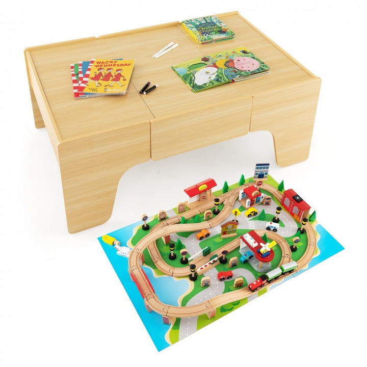 Wooden Table With Train Playset 2 - Manual