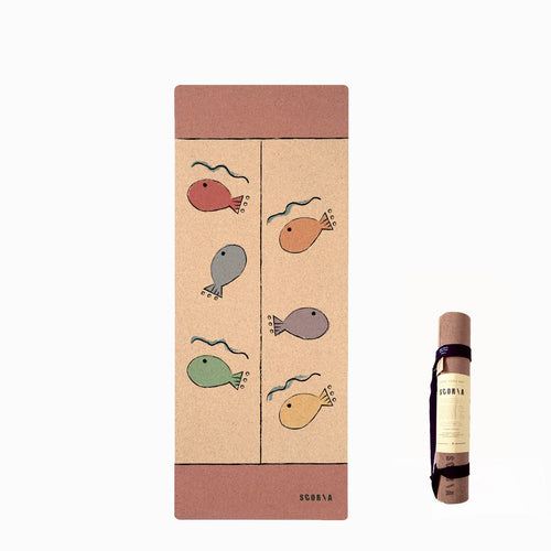 Kid Yoga Cork Mat - Kids Align Play
