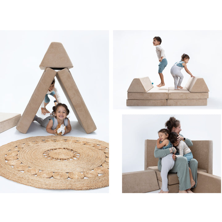 The Half-Coconut Play Couch
