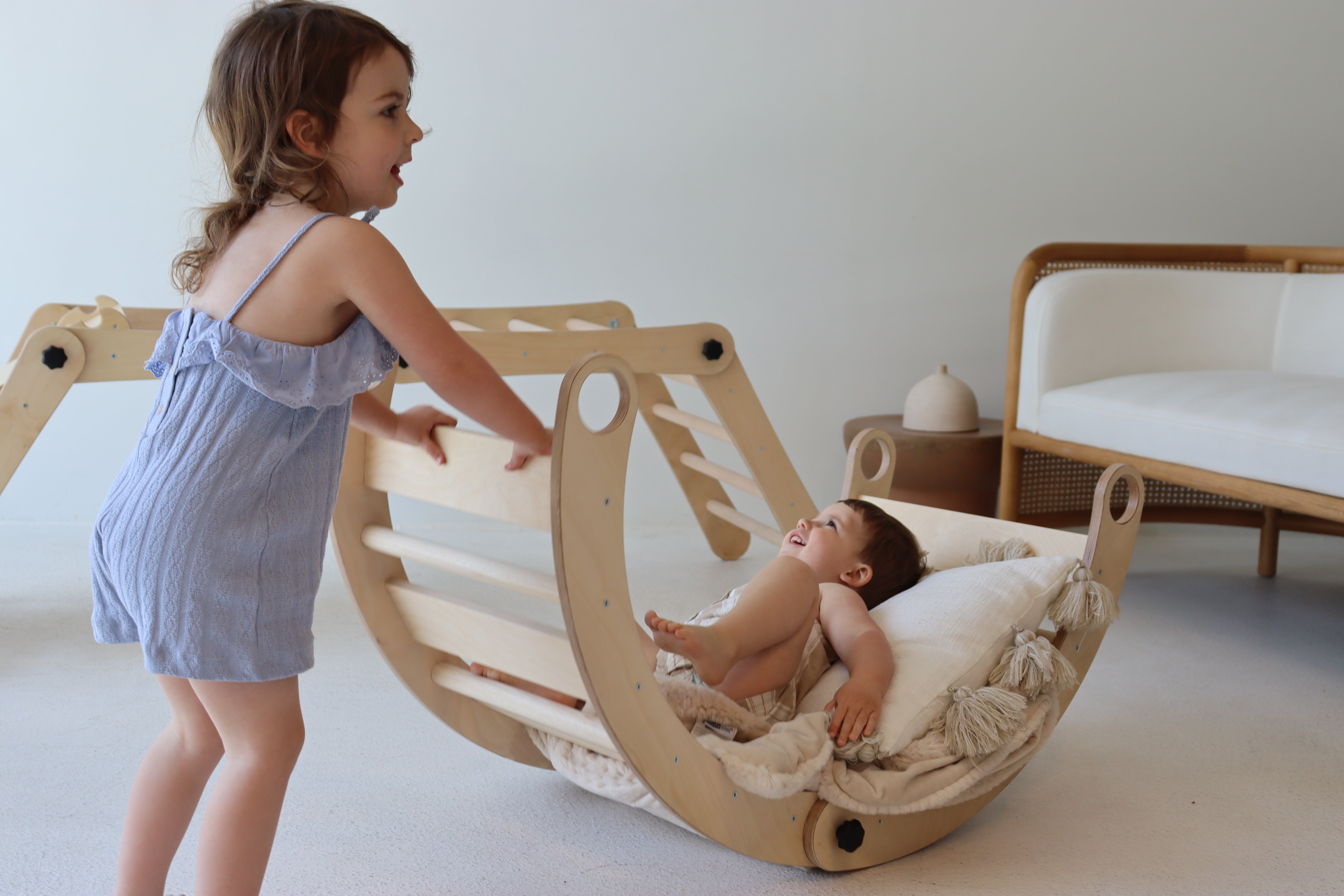 True Little North | Wooden Arch Rockers & Climbers for Toddlers Canada