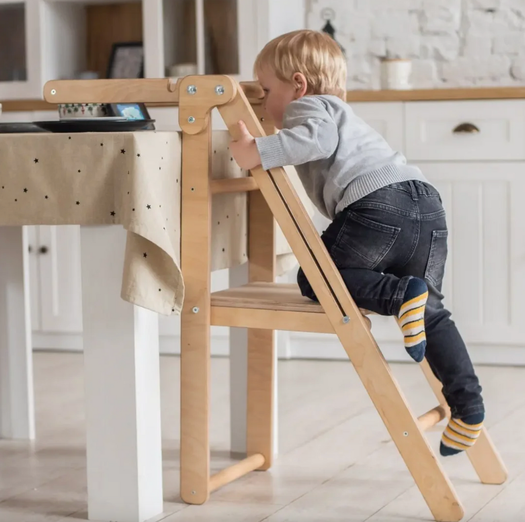 Canadian made toddler kitchen helper tower
