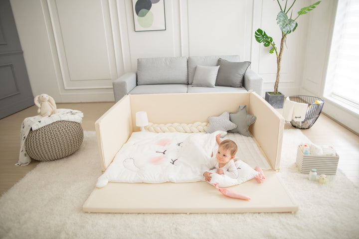 Ggumbi Lucky Star Bumper Play Room - Ivory (XL)