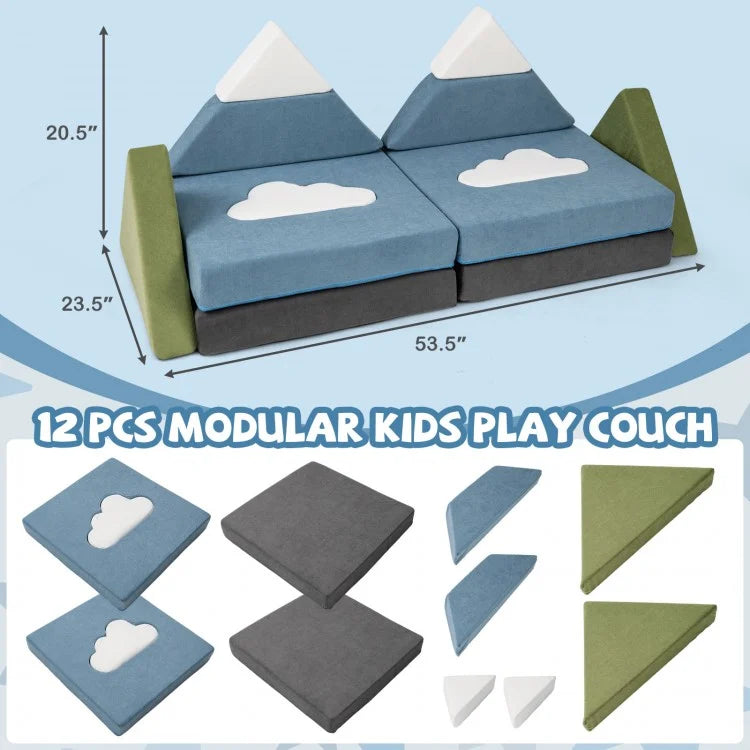 Modular Adventure Play Couch Sets for Kids