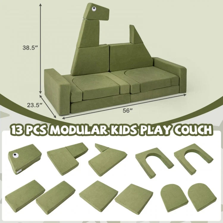 Modular Adventure Play Couch Sets for Kids