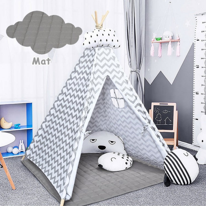 Portable Kids TeePee Tent