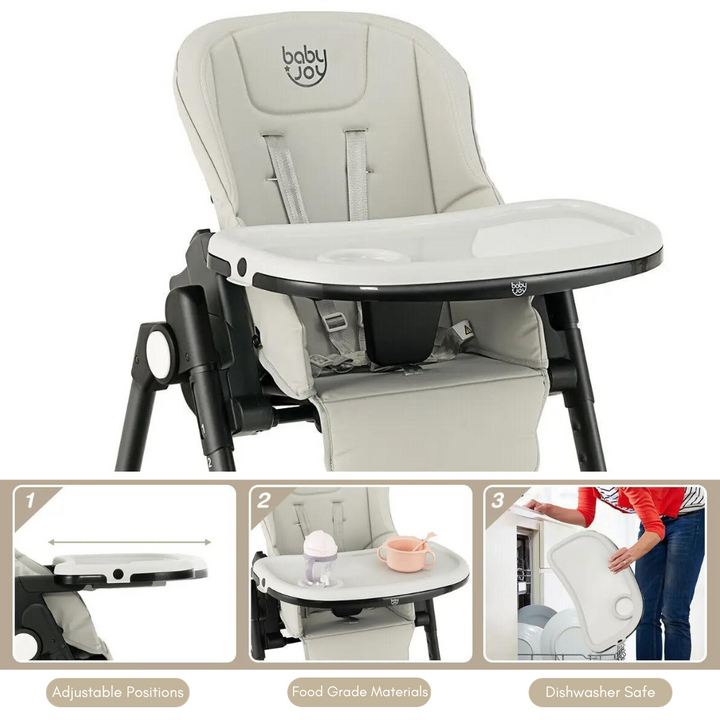 High Chair With Adjustable Heights