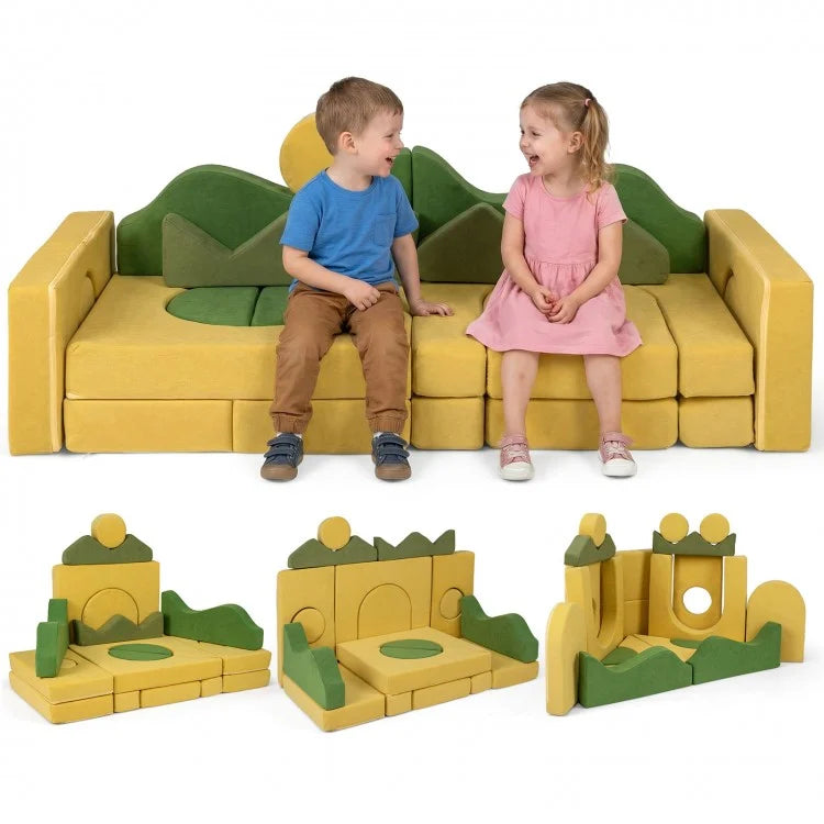 Modular Adventure Play Couch Sets for Kids