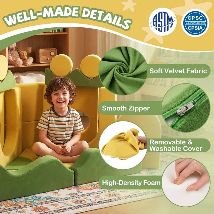 Modular Adventure Play Couch Sets for Kids