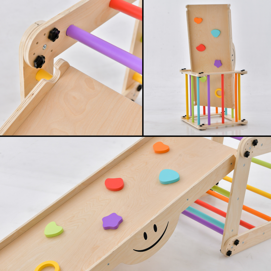 Transformable Pikler & Reversible Ramp