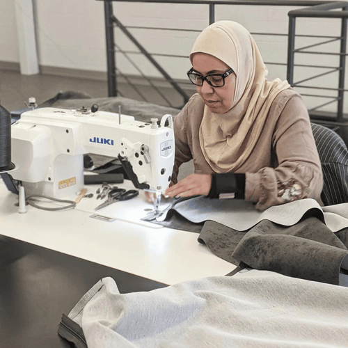 Sewing the covers