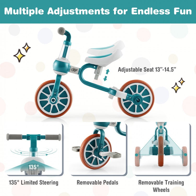 Balance Bike 4 In 1
