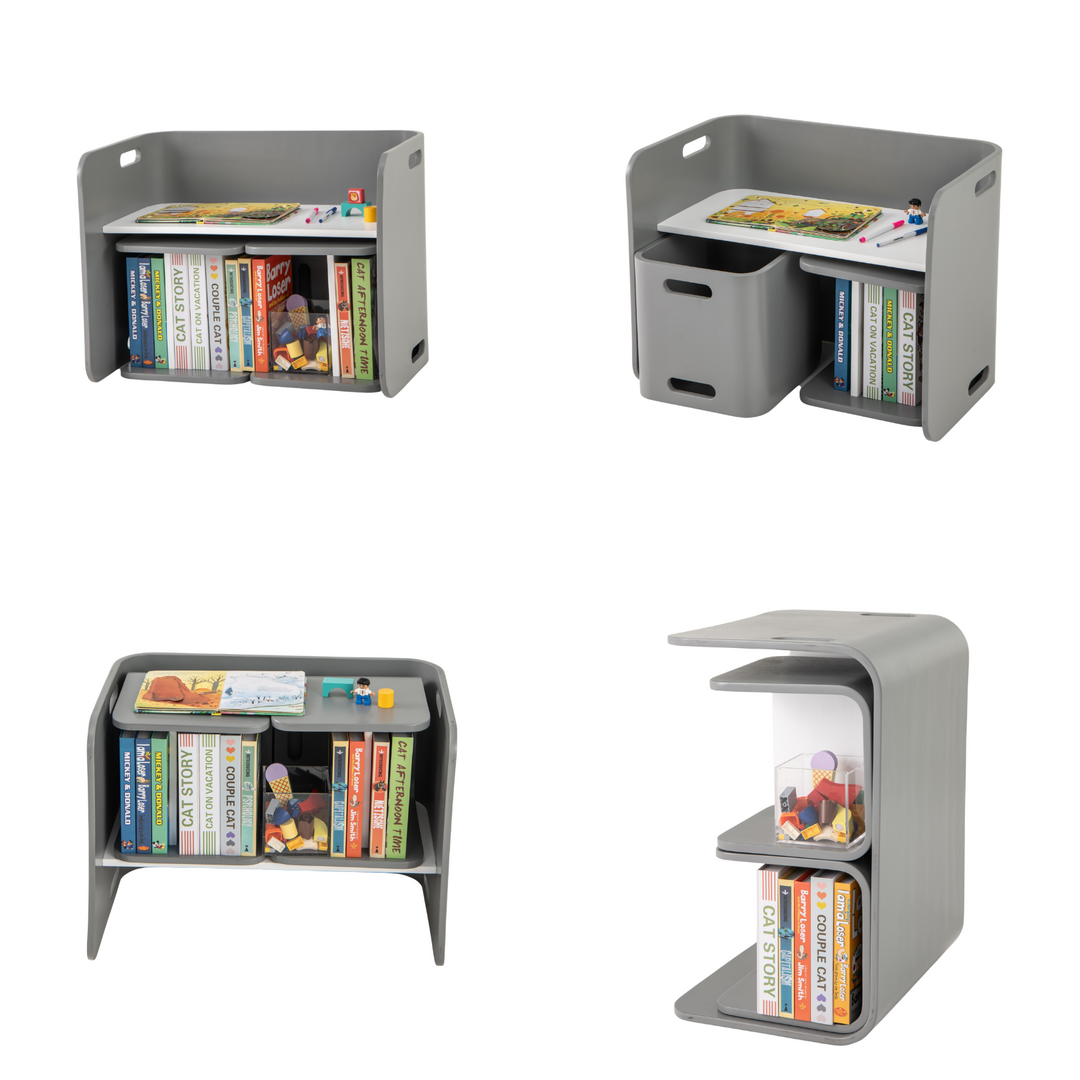 Toddler Flipping Chairs And Bench Set