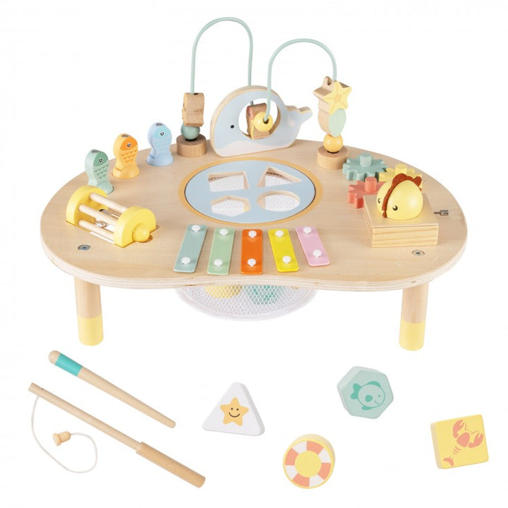 7-in-1 Toddler Activity Table | Sensory Toy for 18 Month+