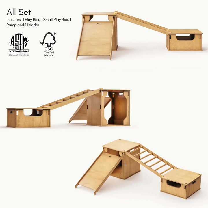 Play Box Climbing Sets - Made In Canada