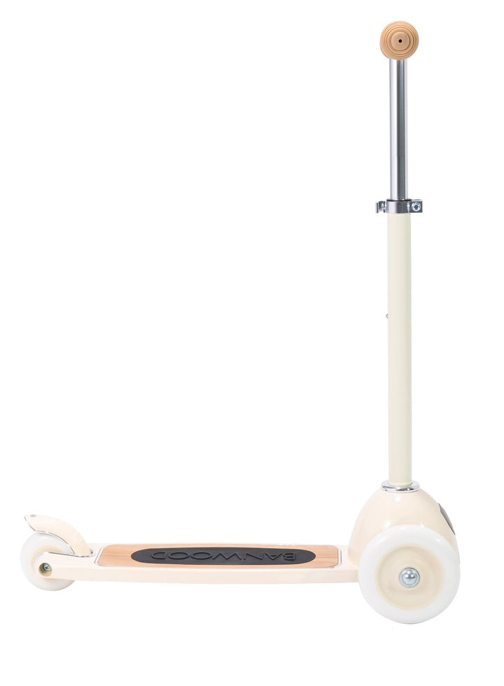 Banwood Vintage Scooter Cream, profile without basket