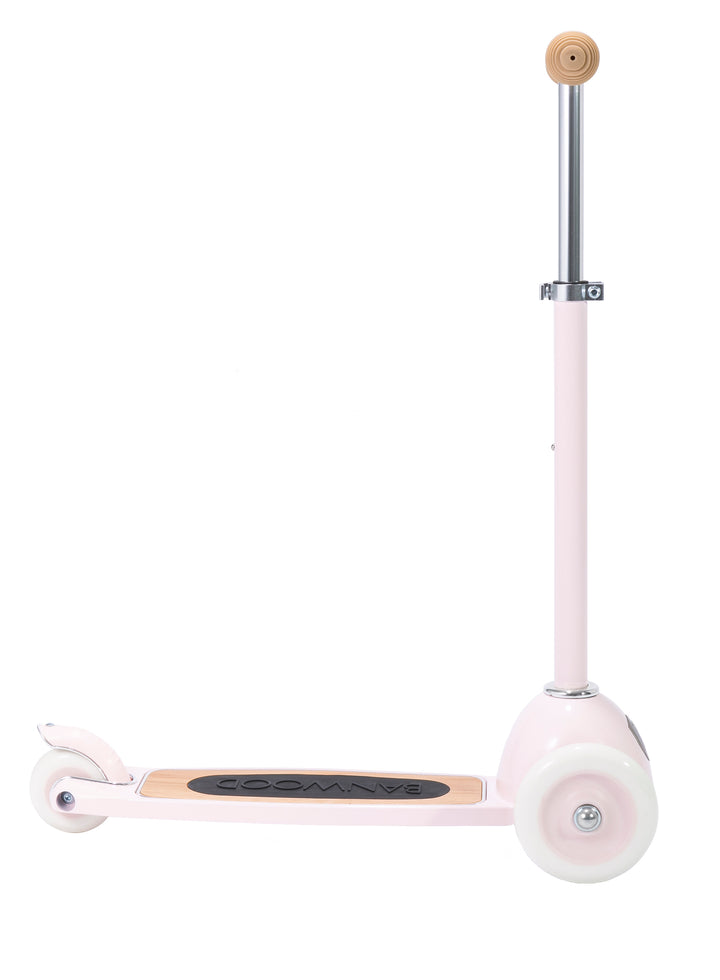 Banwood Vintage Scooter Pink, profile without basket