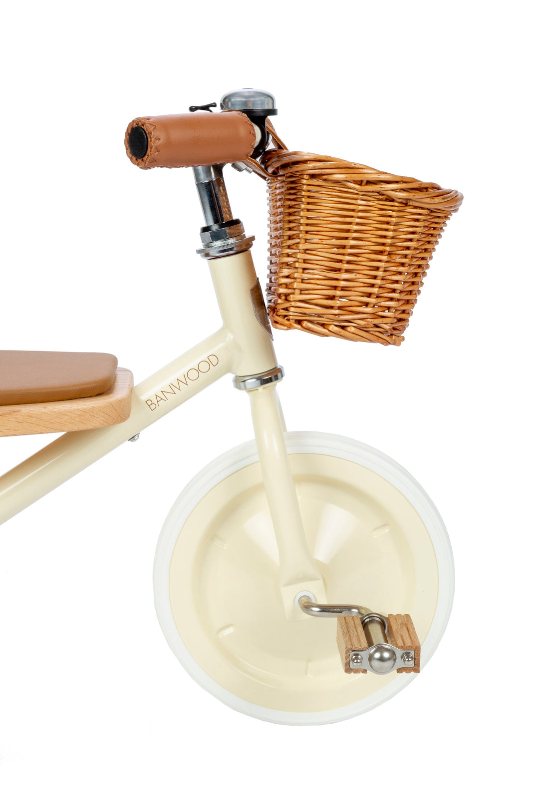 Banwood Vintage Trike Cream, side view