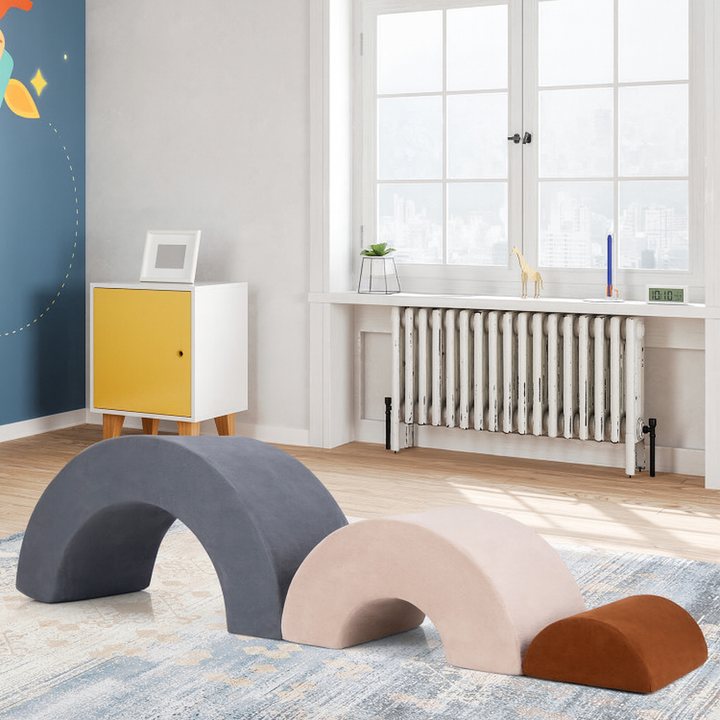 Rainbow Arc Climber - Foam Climbing Blocks