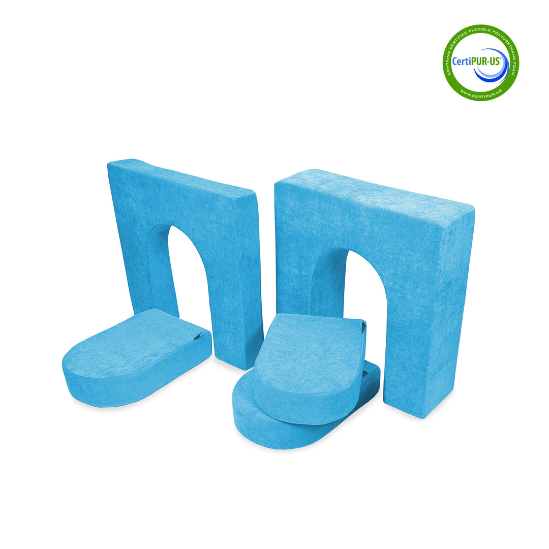 10" & 5" Walls & Doors Bundle (5 pieces) in Bubble Bliss