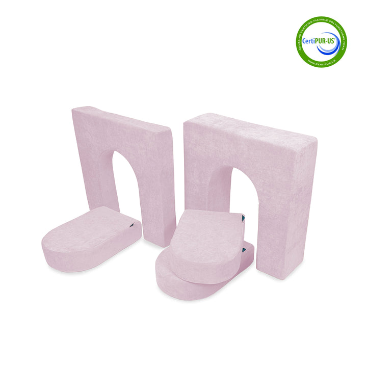 10" & 5" Walls & Doors Bundle (5 pieces) in Frappe aux Fraises