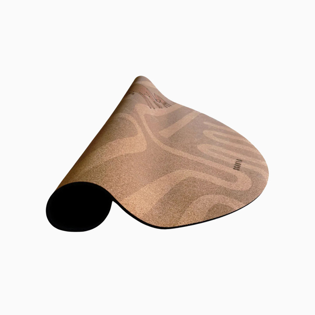 Baby Yoga Cork Mat (47" diameter - Round) - Elephant Walk