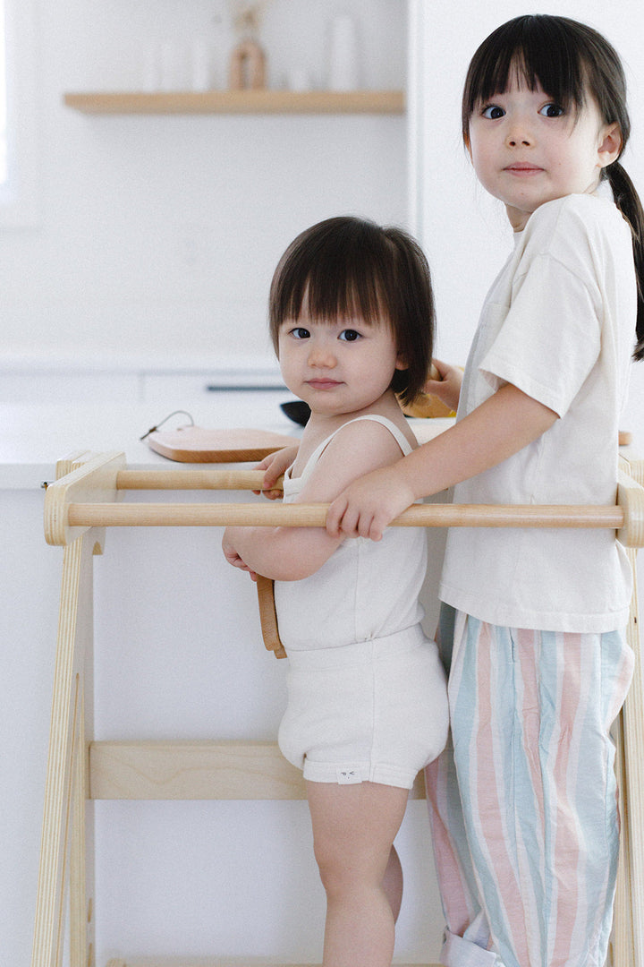 Adjustable Double Wide Fold N' Store Learning Tower - MLHCo