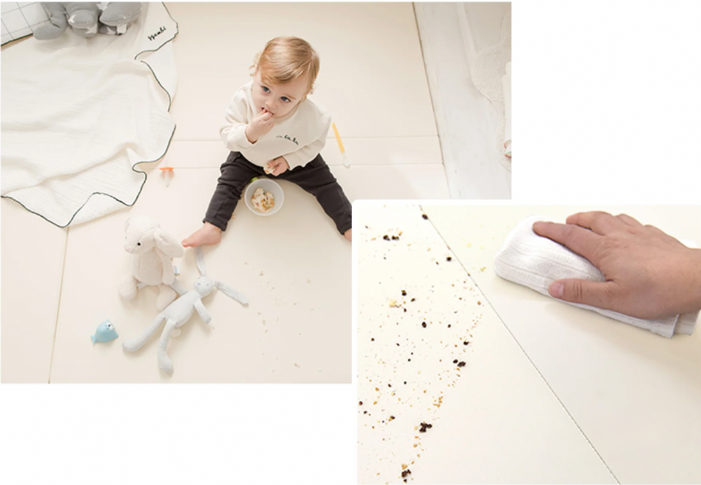 Ggumbi Lucky Star Bumper Play Room - Ivory (XL)