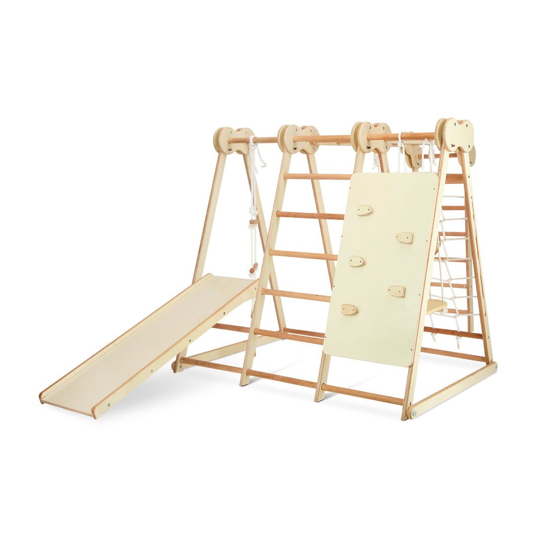 Indoor Jungle Play Gym 6in1 Wooden Climber True Little North Canada