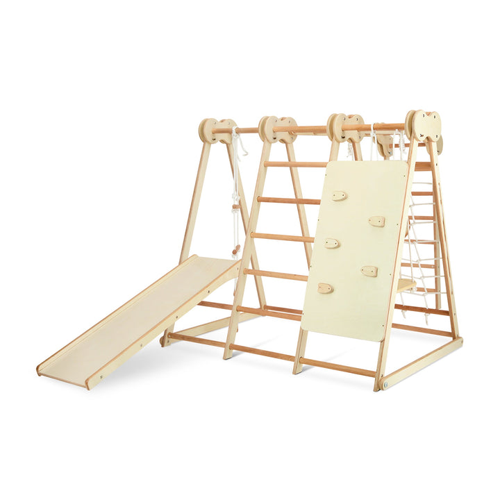 6-in-1 Climb N' Swing Children's Indoor Jungle Play Gym