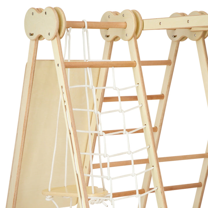 6-in-1 Climb N' Swing Children's Indoor Jungle Play Gym