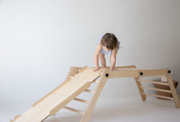 BUNDLE - Transformable Pikler Triangle & Reversible Ramp