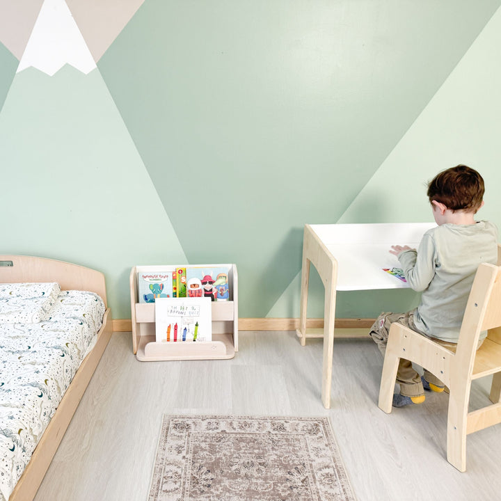 Kid Desk & Adjustable Chair - Made In Canada