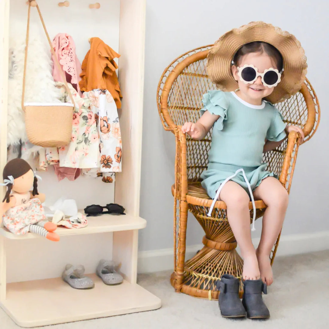 Montessori Coat Shoe Rack – Entryway Storage True Little North