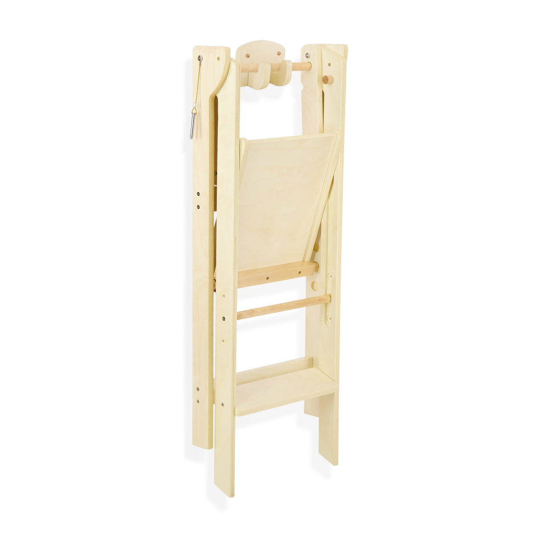 Adjustable Natural Fold N' Store Learning Tower - MLHCo
