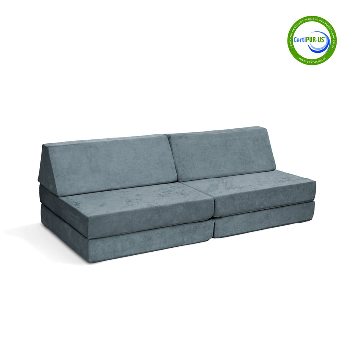 The Coconut Play Couch in River Stone