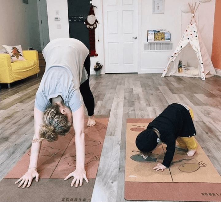 Kid Yoga Cork Mat - Kids Align Play