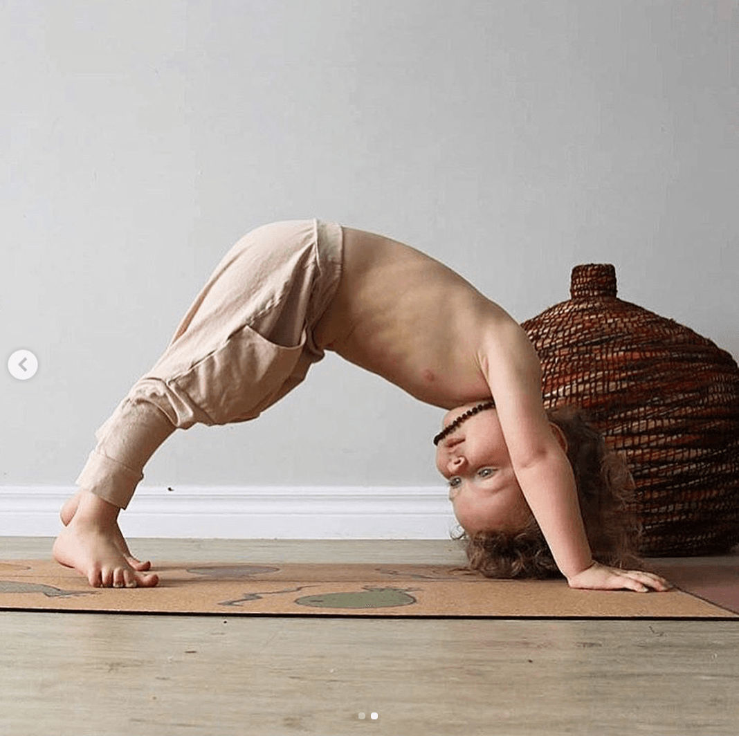 Kid Yoga Cork Mat - Kids Align Play