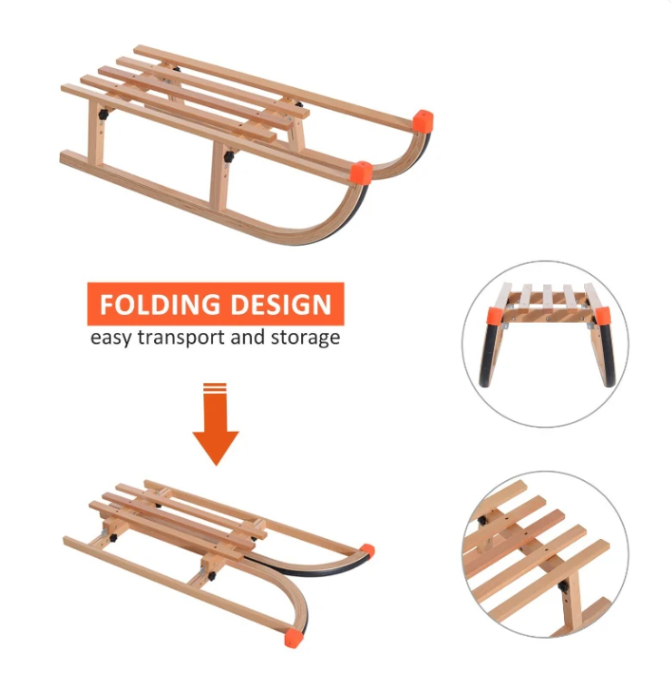 Foldable Snow Sled