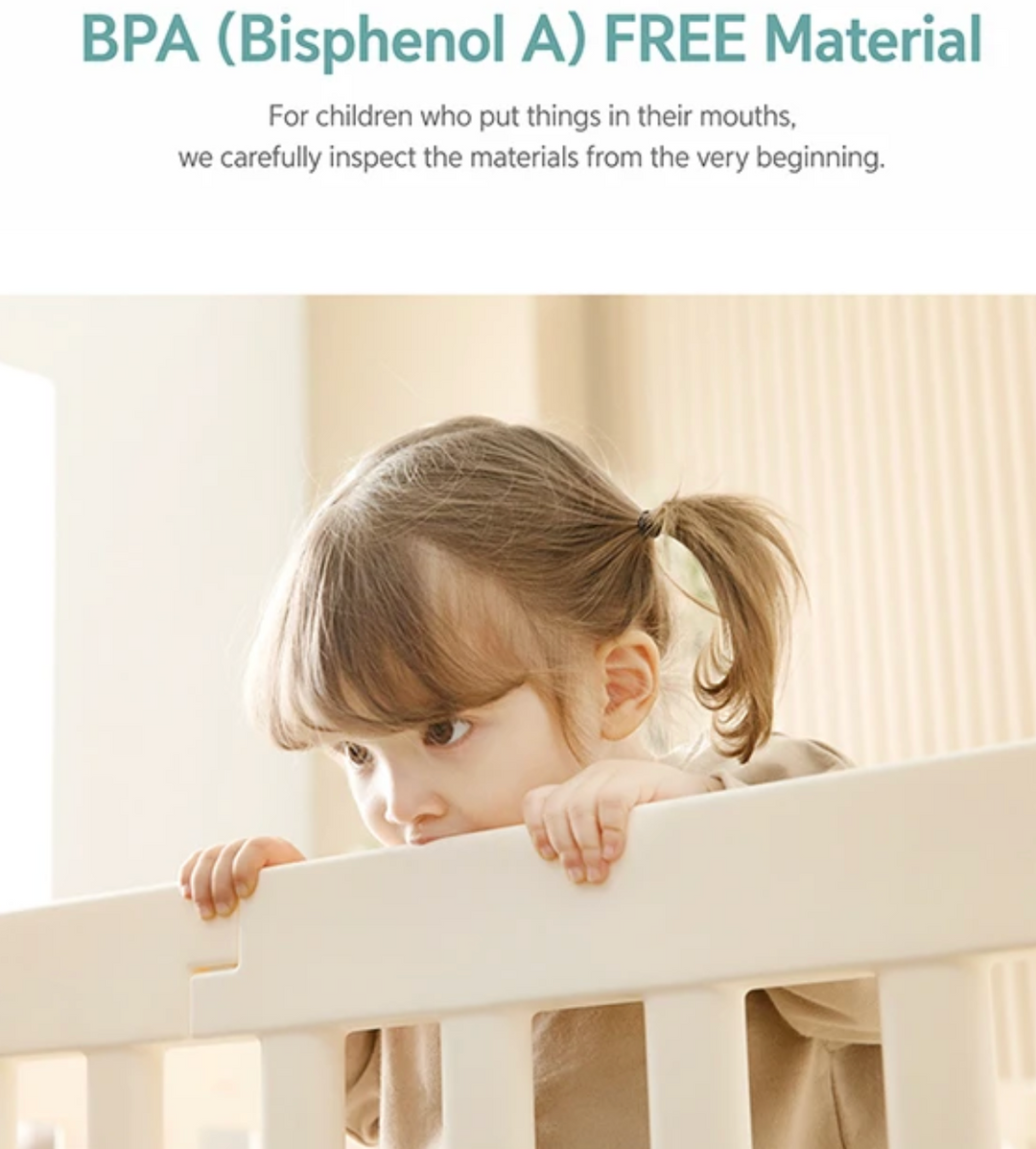 Ggumbi High-Guard Playpen – Safe Modular Baby Fence, Non-Toxic PE Construction