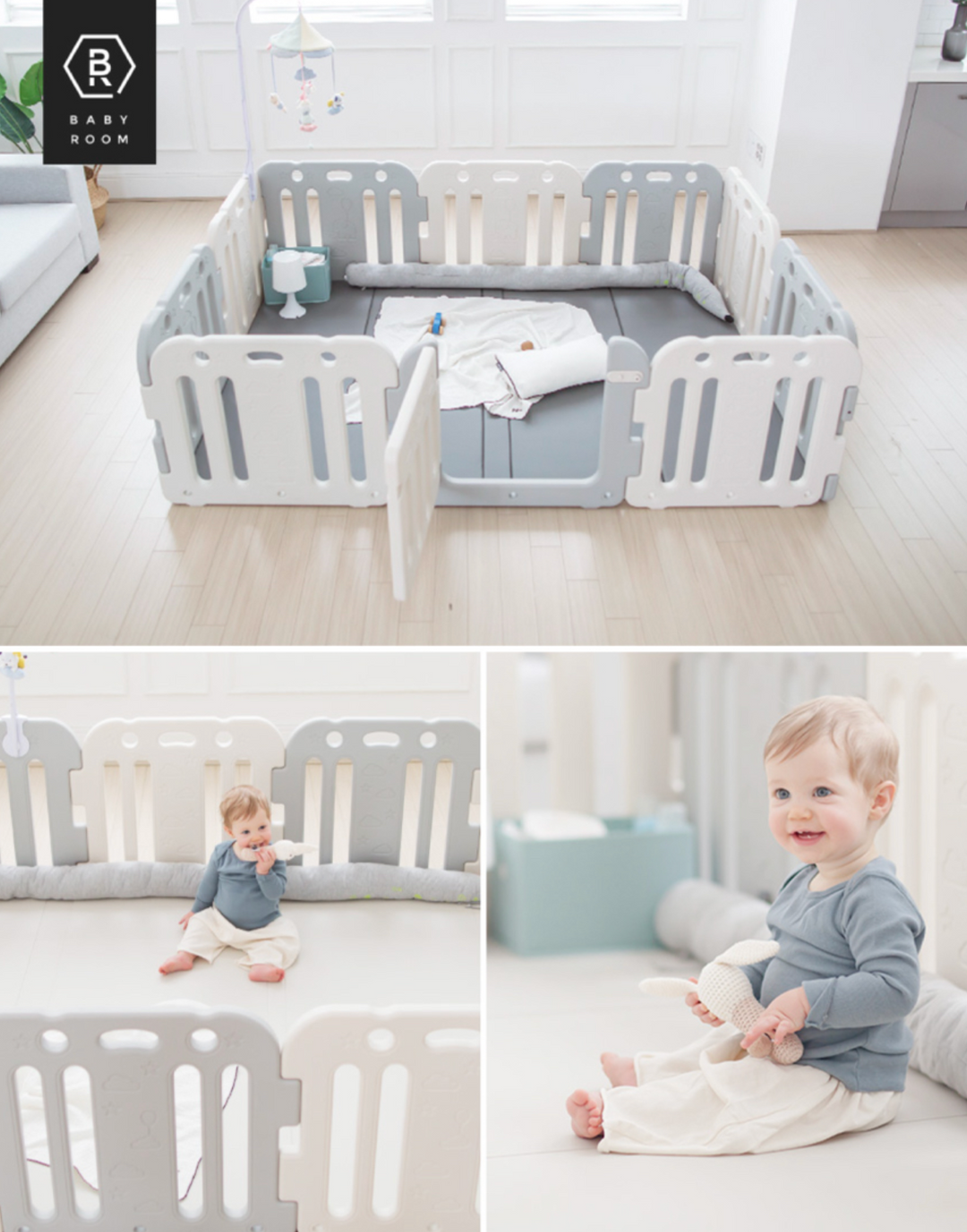 True Little North Premium Quality Ggumbi Baby Room Play Pen Canada