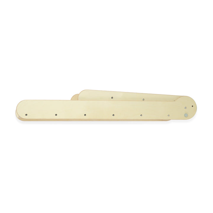 2-in-1 Slide N' Sketch Children's Folding Slide with Easel -MLHCo