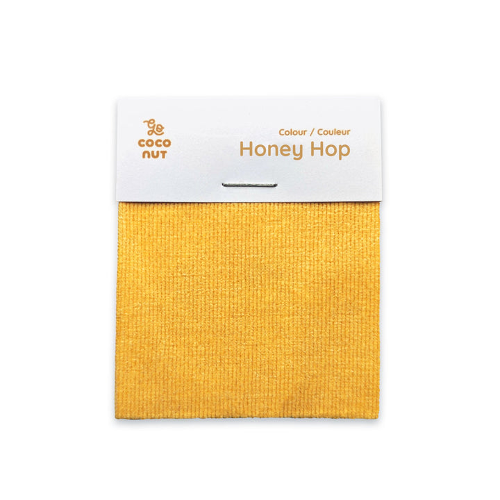 Honey Hop fabric sample, The Coconut Play Couch