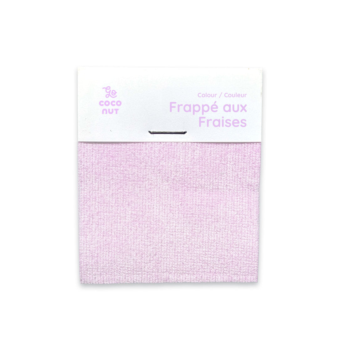 Frappe aux Fraises fabric sample, The Coconut Play Couch